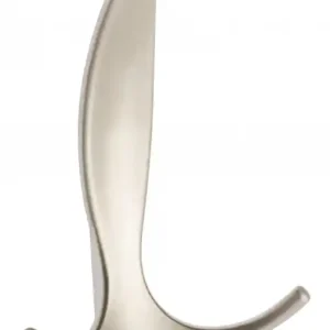 Agatatoare cuier E-018, finisaj nichel satin GT, 101x75x35 mm Reducere specială