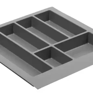 Vezi acum Suport organizare tacamuri Axispace, gri antracit, pentru latime exterioara corp 500 mm, montabil in sertar de bucatarie