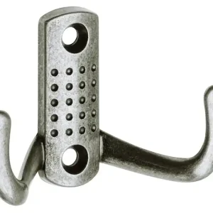 Cel mai bun preț Agatatoare cuier K23 cu model, finisaj argint antichizat GT, 47x70 mm