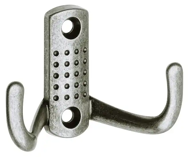 Cel mai bun preț Agatatoare cuier K23 cu model, finisaj argint antichizat GT, 47x70 mm