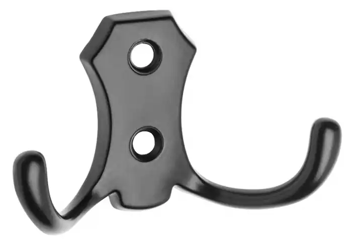 Agatatoare cuier K24, finisaj negru mat GT, 46x78 mm Disponibil imediat