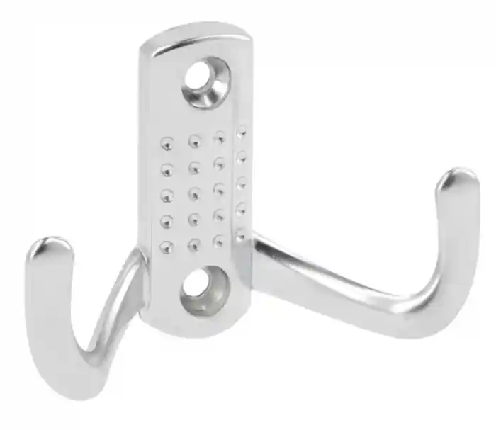 Agatatoare cuier K23 cu model, finisaj aluminiu GT, 47x70 mm Reducere specială