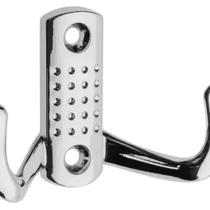 Bestseller Agatatoare cuier K23 cu model, finisaj crom lucios GT, 47x70 mm