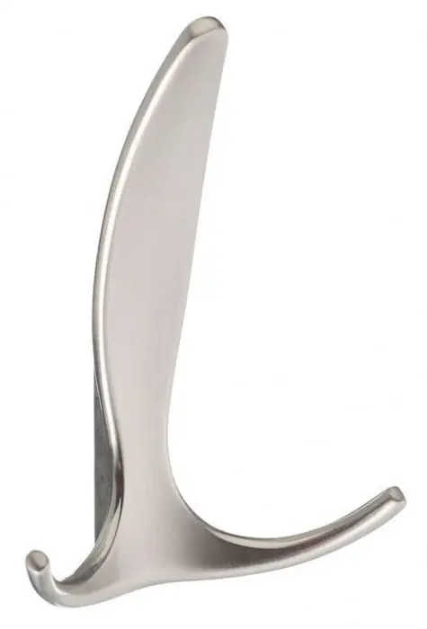 Agatatoare cuier E-018, finisaj otel periat GT, 101x75x35 mm Livrare expres