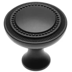 Buton pentru mobila Imperia, finisaj negru mat GT, D:31.5 mm Mai ieftin