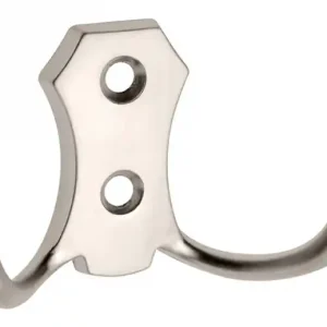 Agatatoare cuier K24, finisaj nichel satin GT, 46x78 mm Transport gratuit