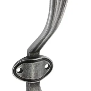 Agatatoare cuier Coruna, finisaj argint antichizat GT, 158x66 mm Reducere