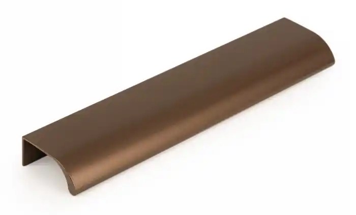 Maner pentru mobila Ona, finisaj maro metalizat, L 200 mm Ieftin