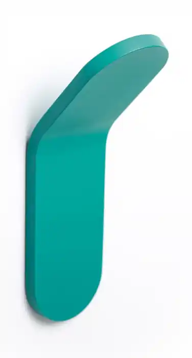 Agatatoare cuier Tik, finisaj turcoaz, 40x125x47 mm Reducere de preț