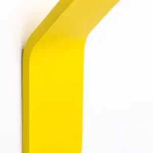 Agatatoare cuier Tik, finisaj galben, 40x125x47 mm Noutate