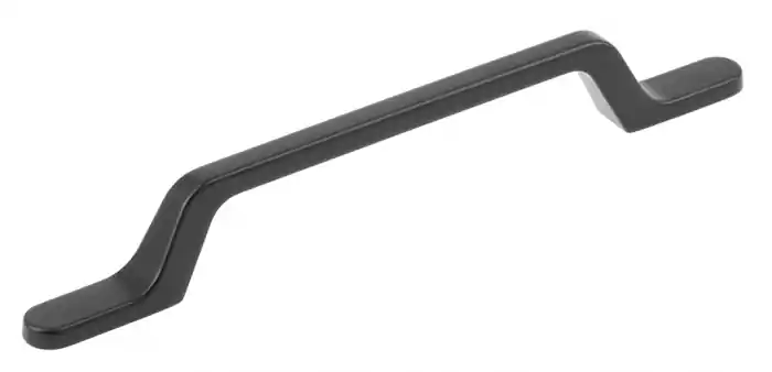 Cel mai vândut Maner pentru mobila Flavio, finisaj negru mat GT, L:161 mm