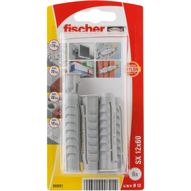 Bestseller Fischer Diblu nylon 90891 SX 12x60K Profix