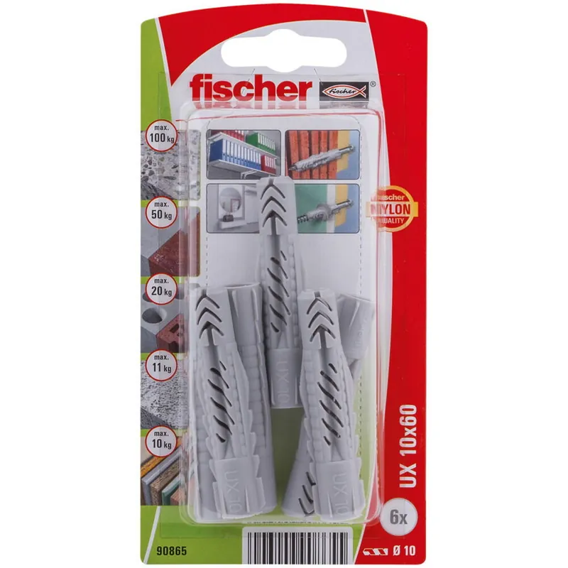 Comandă acum Fischer Diblu nylon 90865 UX 10x60K Profix