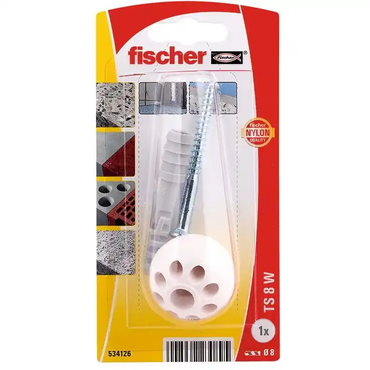 Ultima șansă Fischer Set opritor usa 534126 TS8W Profix