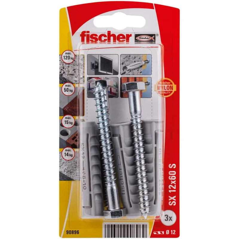 Cumpără acum Fischer Diblu nylon cu surub 90896 SX12X60SK Profix
