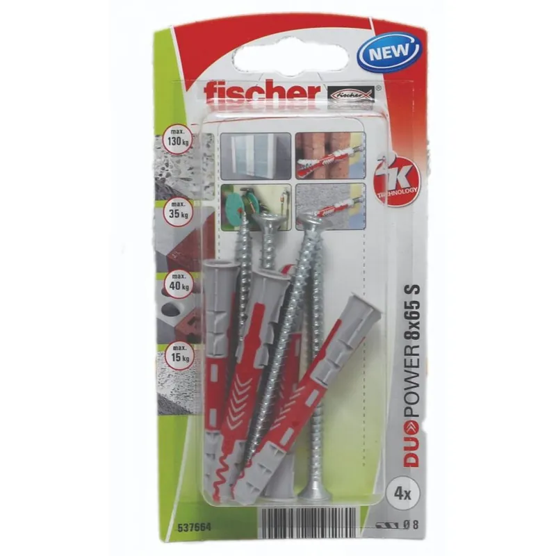 Calitate înaltă Fischer Diblu nylon duopower S K NV 8x65 537664 Profix