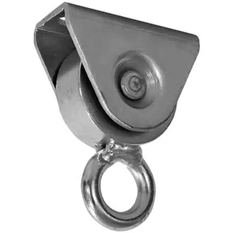 Comandă acum FERROBRAND Rola zincata cu rulment pentru scripete, leagan sau balansoar 40 mm/75 kg