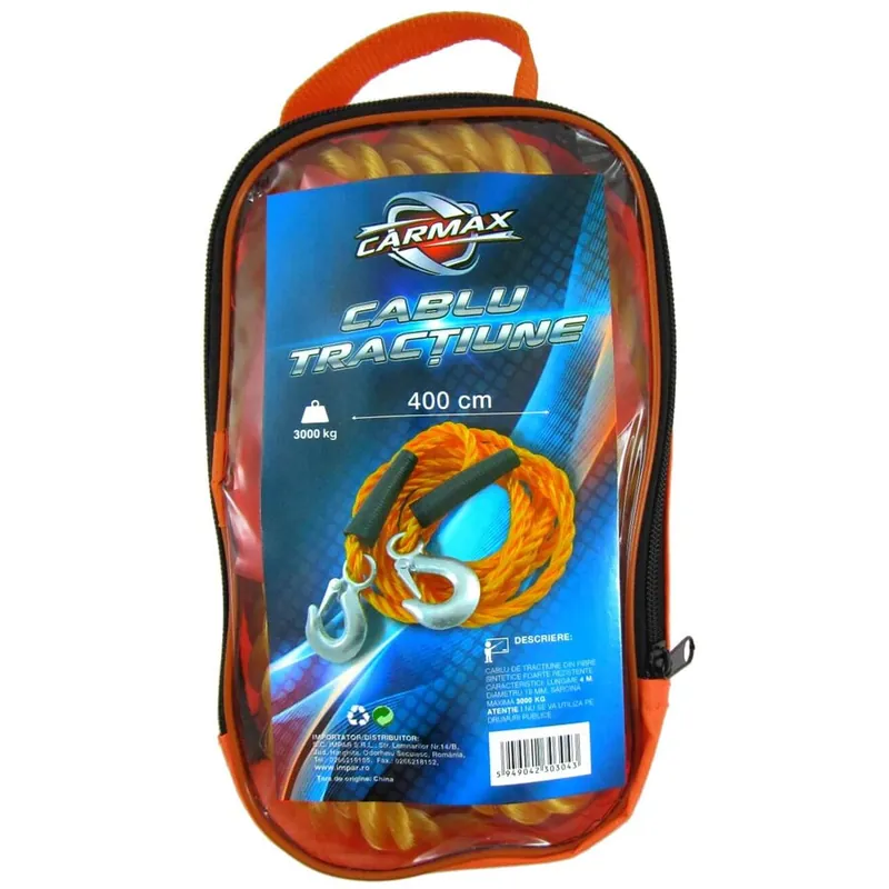 Cel mai bun preț Cablu tractiune 3000kg 4m 35469 Carmax