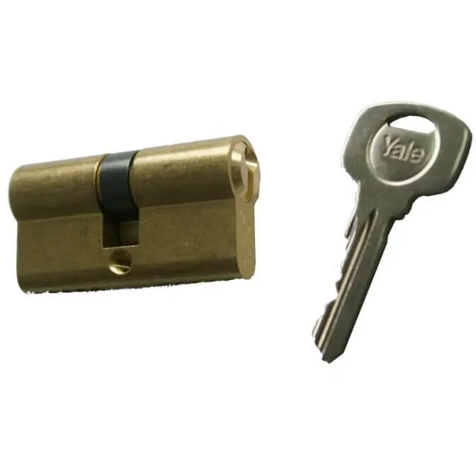 Plată sigură Yale Cilindru siguranta standard 30/30mm 3 chei 500 A 01 F
