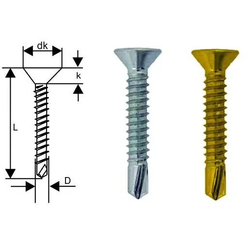 Super ofertă ENERGO Surub autoforant cap inecat 4.2x38 1000b 1943901
