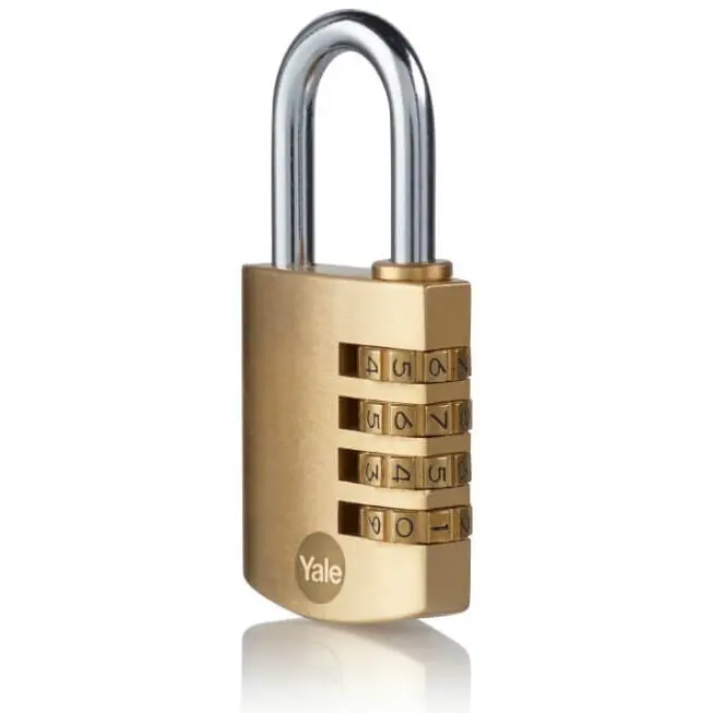 Cel mai vândut Yale Lacat alama cifru 4 discuri 40mm Y150B/40/130/1