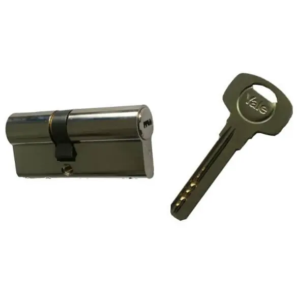 Cilindru siguranta amprenta nichelat 5 chei 35x55mm Yale 1000 A 01 CAN Popular