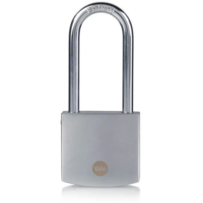 Preț promoțional Yale Lacat alama cromat 50mm veriga lunga Y120B/50/163/1