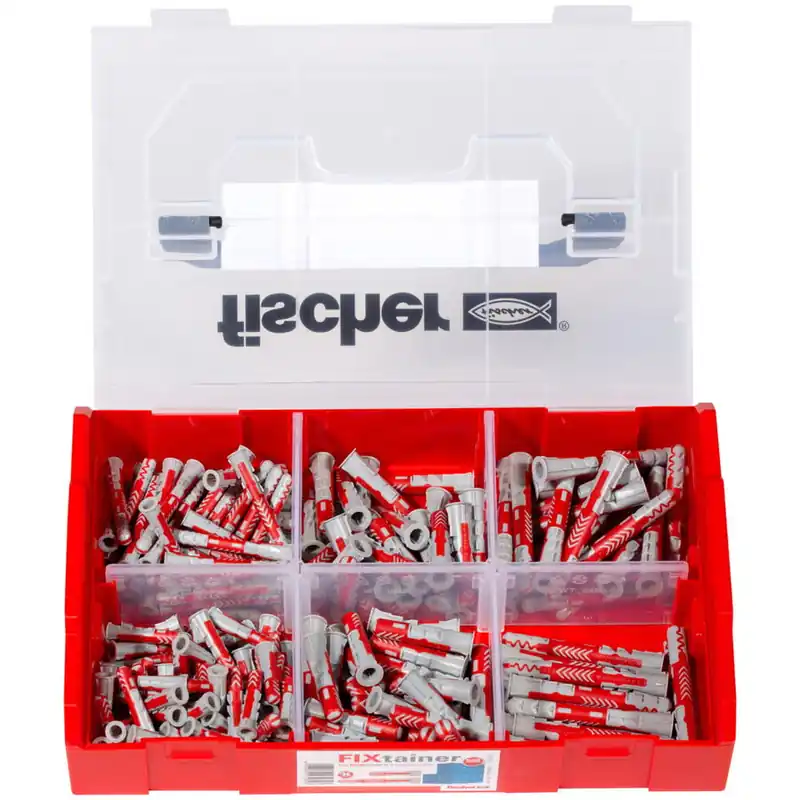 Super ofertă Fischer Pachet diblu naylon fixtainer duopower box 539867 Profix