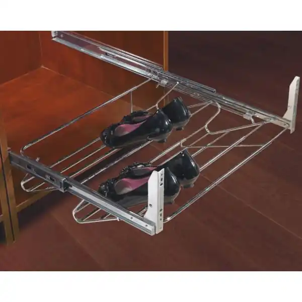 Suport pantofi pentru dressing extensibil pe latime 400-600 mm Plată sigură