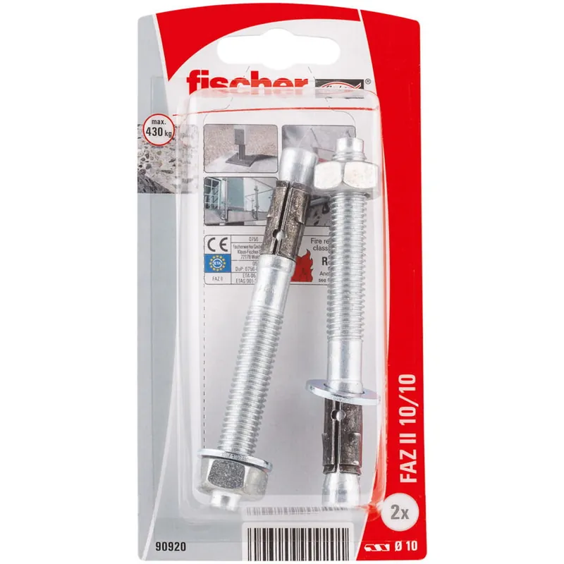 Transport gratuit Fischer Ancora metal 90920 faz 10/10k Profix