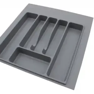 Suport organizare tacamuri, gri, pentru latime exterioara corp 550 mm, montabil in sertar de bucatarie Cumpără acum