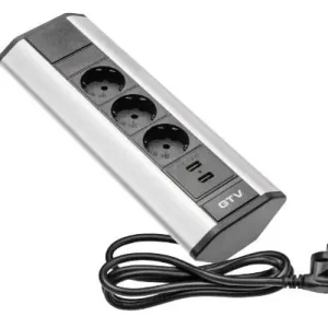 Bestseller Priza colt (3 prize Schuko +2 USB)