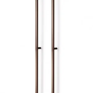 Vezi acum! Set manere spatiale double Moon, finisaj bronz Cel mai vândut