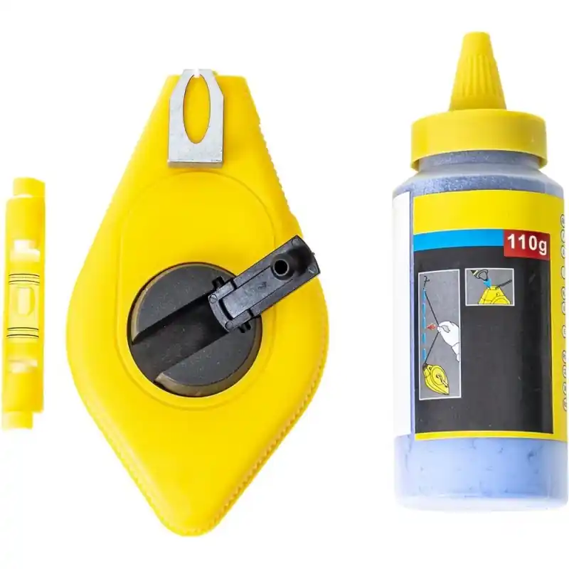 Sfoara pentru Trasat, 15 m, Nivela Fir, Praf Creta Albastru Ofer - Trada Marketplace Ultima șansă