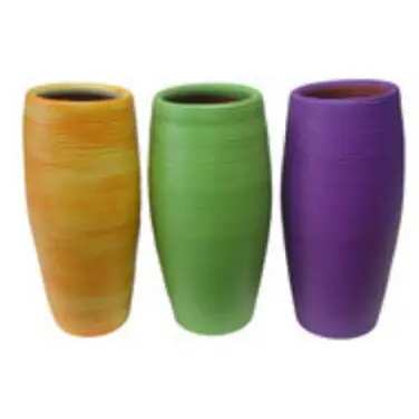 Vaza 25cm galben CER106 Reduceri