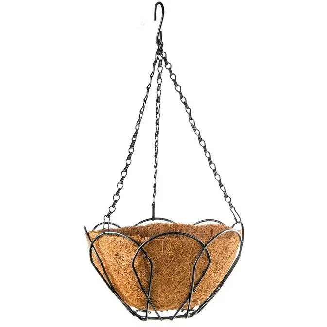 Ghiveci suspendat 30cm cu cos din cocos 690028 Palisad Preferatul clienților