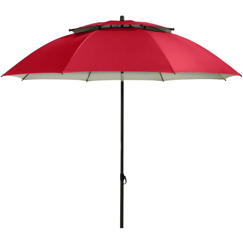 Umbrela terasa windprofi 200 cm8 spite rosu Preț redus