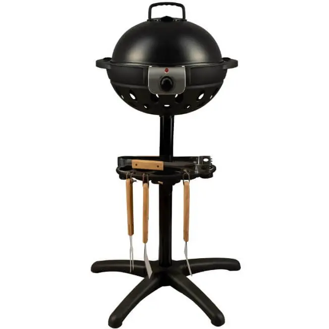 Vezi acum Gratar electric 1600w 36cm termostat 5 nivele accesorii incluse HB540 Hausberg