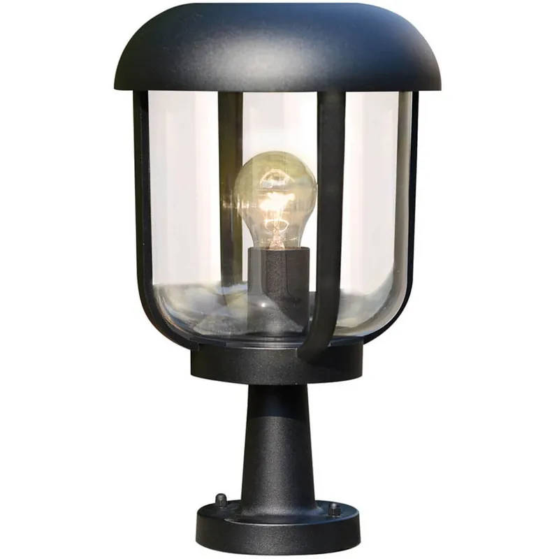 Expediere rapidă Stalp de iluminat ornamental tolson 1xe27 h 37.5cm negru KL138002 Klausen