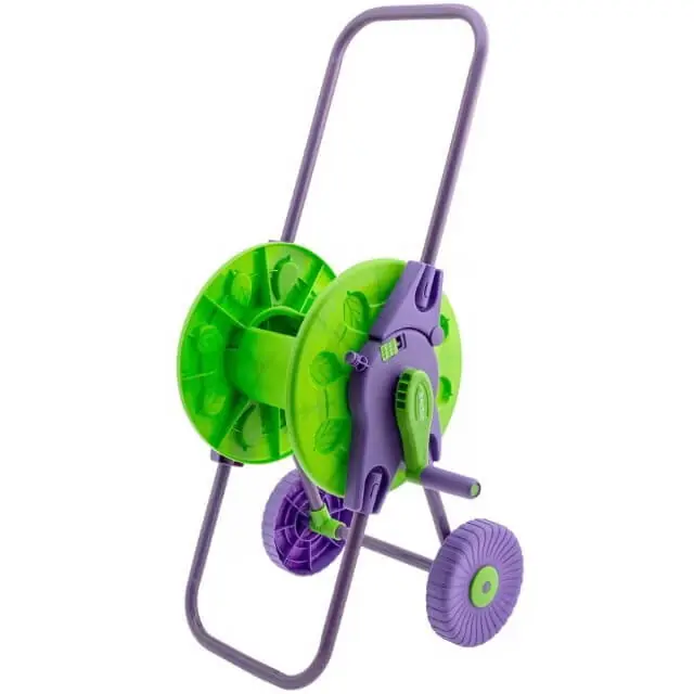 Tambur pentru furtun 30ml cu roti Palisad Popular