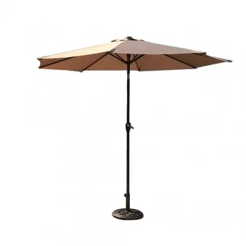 Umbrela gradina 3m 8 spite bej 07479 Reducere de preț