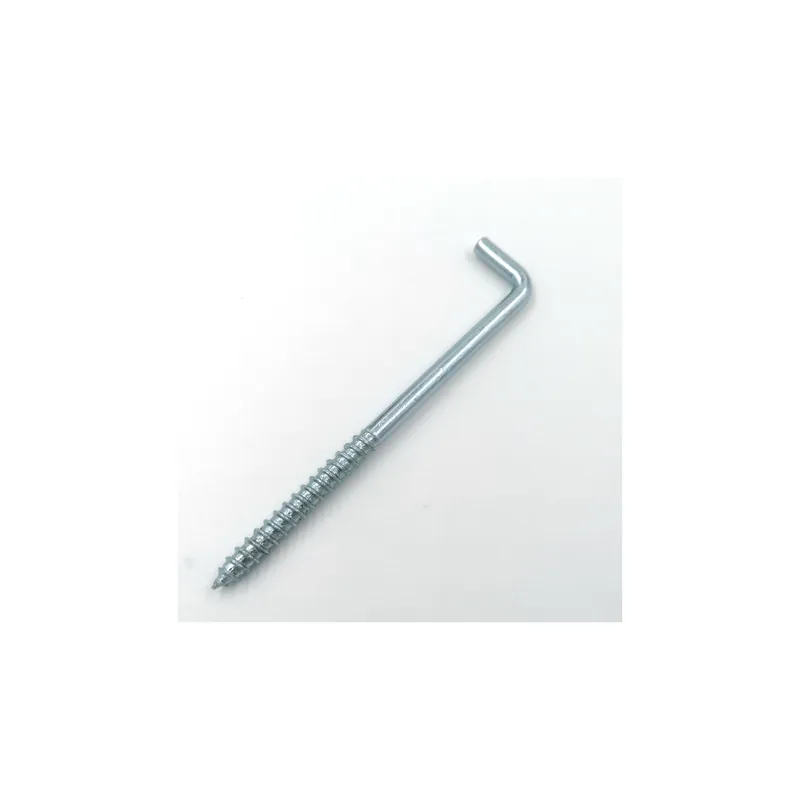 Cârlig cu filet lemn, tip L, oțel zincat, 6x100 mm Cumpără acum