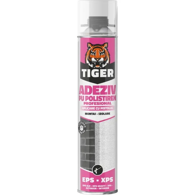 Adeziv Poliuretanic pentru Polistiren, Pistol, Tiger, 700 ml Ofe - Trada Marketplace Ofertă