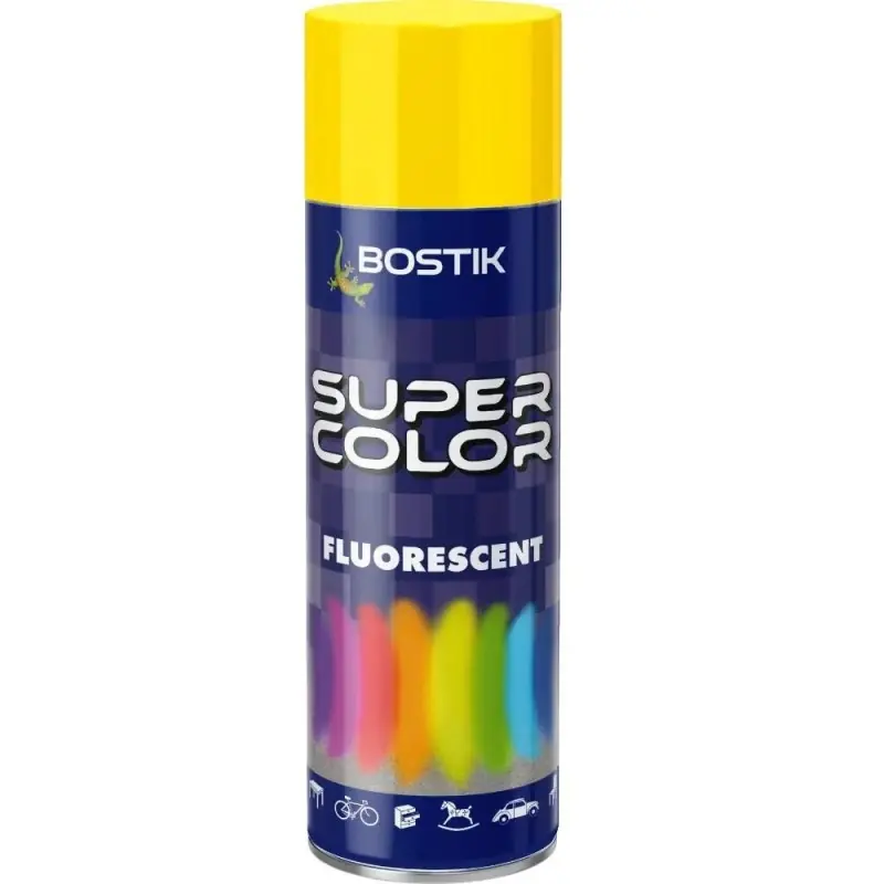 Spray Vopsea Fluorescent, Galben, Bostik, 400 ml Oferta Pret - T - Trada Marketplace Transport gratuit