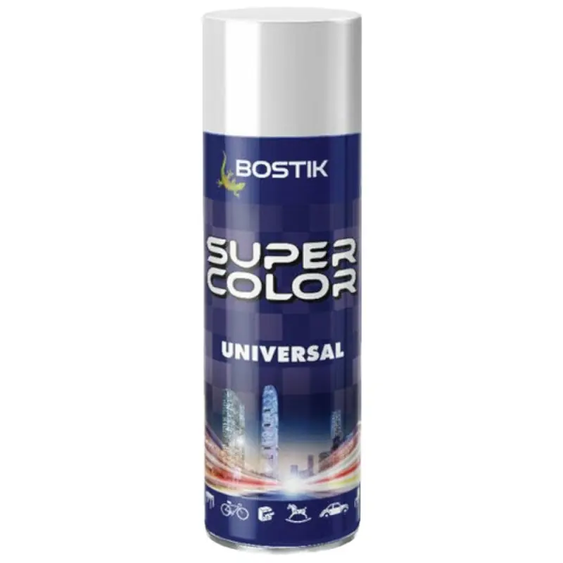 Bestseller Vopsea Spray Universala Alb Lucios, pentru Retus, RAL 9010, Bost - Trada Marketplace