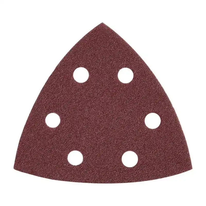 Transport gratuit Set de 10 Triunghiuri Abrazive cu Velcro cu 6 Orificii, Profesio - Trada Marketplace