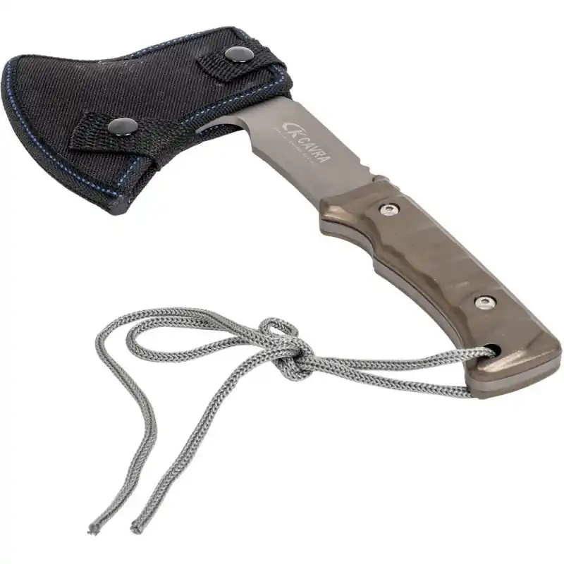 Ultima șansă Topor Camping si Drumetii, cu Snur de Agatat si Husa Oferta Pret - Trada Marketplace