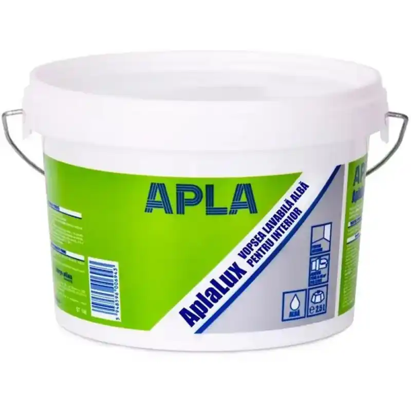 Vopsea Superlavabila AplaLux pentru Interior, 2.5 l, Alba Oferta - Trada Marketplace Doar azi