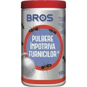 Bros Pulbere Furnici 100gr - Solutie versatila si eficienta pentru combaterea furnicilor Cel mai vândut
