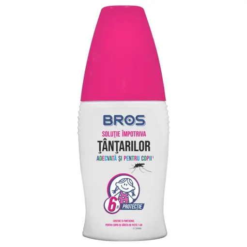Solutie impotriva tantarilor pentru copii Bros 50ml - Protectie delicata si eficienta Reducere de preț